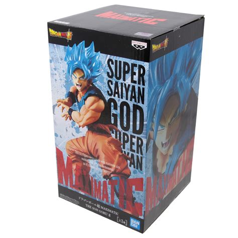Banpresto Dragon Ball Super Maximatic The Son Goku Ii Figure Blue