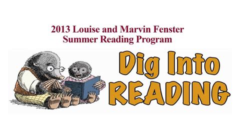 Portsmouth Public Libraries Summer Reading Program Dig Into Reading