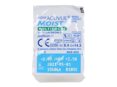 1 Day Acuvue Moist Multifocal 30 čoček