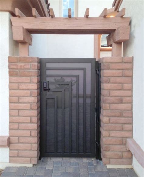 Escher Sg0290b Gate Designs Modern Wrought Iron Design
