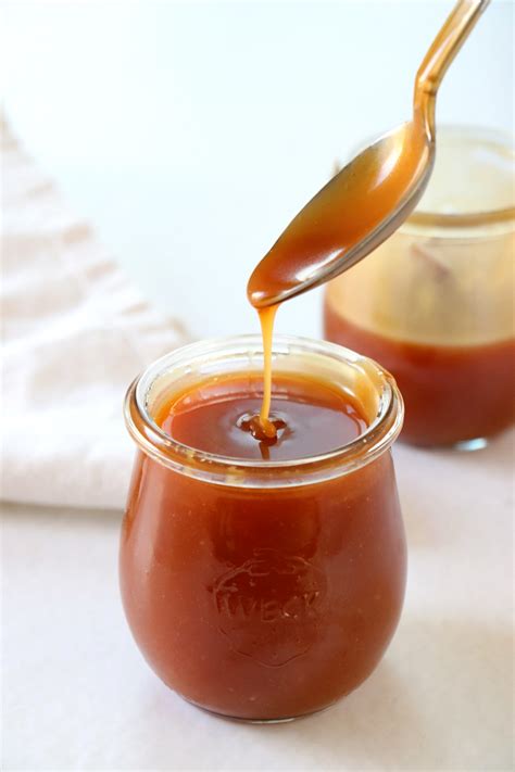 Easy Homemade Caramel Sauce Dash Of Savory