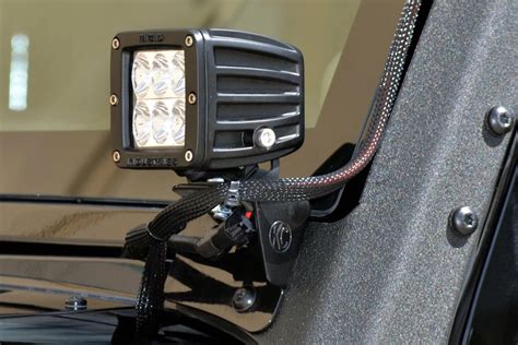 Rigid Industries® D Series Pro Pair Driving Led Light Pods Wharness