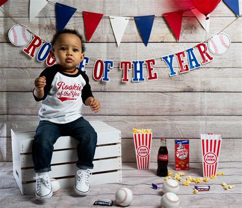 Rookie Of The Year First Birthday Party