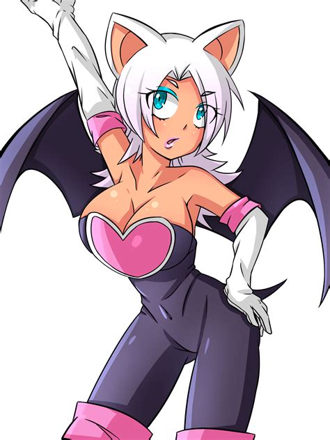 Sonic Anime Human Rouge The Bat Fanart By Moonlight7earltea On Deviantart