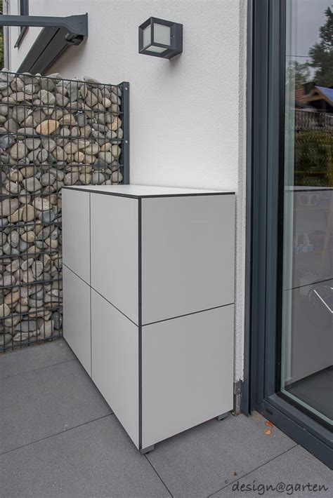 120x85x50 outdoor schrank mit doppeltur aus eukalyptusholz geolt timos doppelturen schrank fur balkon. Outdoor-Schrank / Sideboard @win L 120 nach Maß in 89312 ...