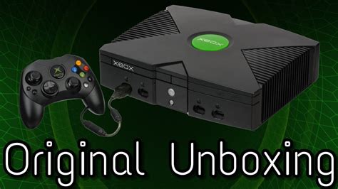 Unboxing An Original Xbox From 2001 Youtube