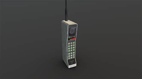 Motorola Dynatac 8000x 3d Model By Jeppe3516 3df3707 Sketchfab