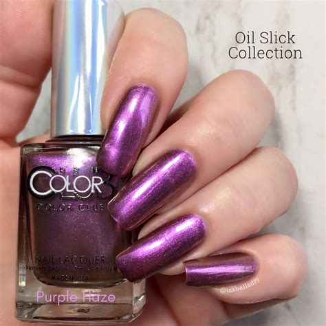 This Is Purple Haze New Shade From Color Club Oil Slick Collection