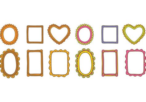 17 974 picture frame stock video clips in 4k and hd for creative projects. Free Cartoon Doodle Frame Vectors - Download Free Vectors ...