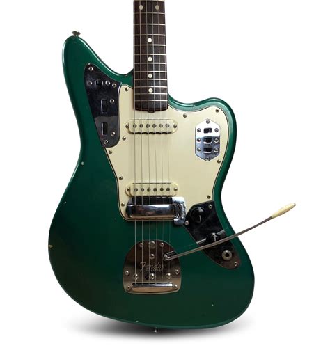 Original 1965 Fender Jaguar In Sherwood Green Finish With Matching