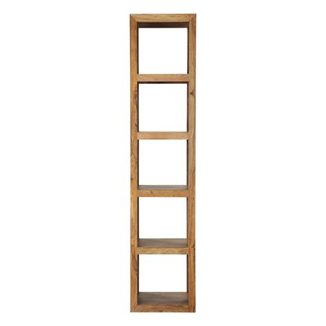 En effet, ses lignes sobres et patinées, son mélange de matière en font un bel objet de décoration. Colonne en bois de sheesham massif H 170 cm Stockholm ...