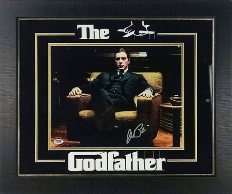 Lot Detail Al Pacino Signed 11 X 14 Photo From The Godfather In