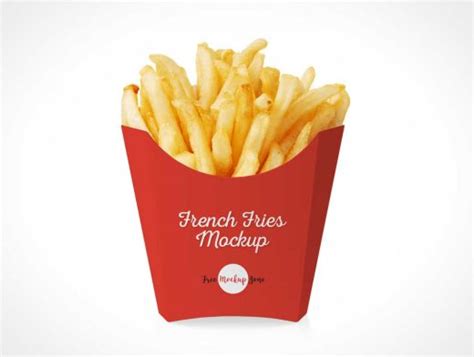 Download French Fries Fast Food Packaging PSD Mockup - PSD Mockups