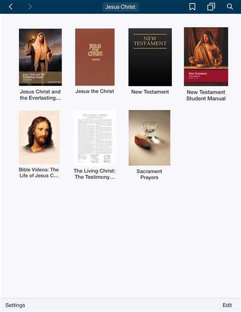 Gospel Library Jesus Christ Category Lds365 Resources From The