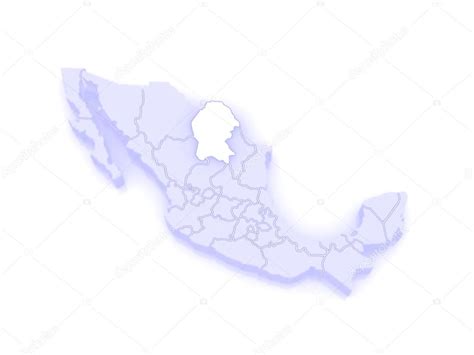 Map Of Coahuila Mexico Stock Photo By ©tatiana53 62403455