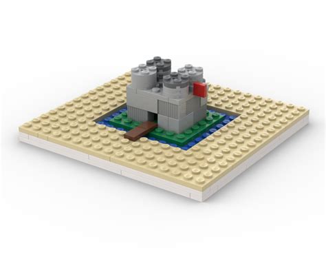 Lego Moc Micro Castle By Nicole1 Rebrickable Build