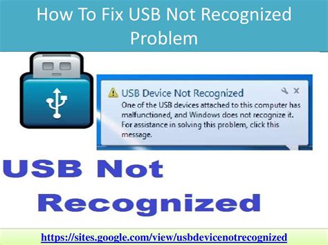 How To Fix Usb Not Recognized Problem Usb Device Driver Fix It