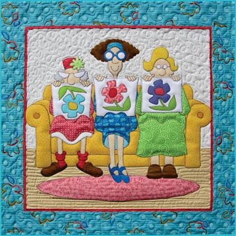 123 Quilters Wall Hanging Kit Quilt Patterns Applique Quilts
