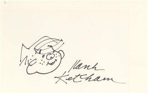 Lot Detail Hank Ketcham Original Dennis The Menace Sketch