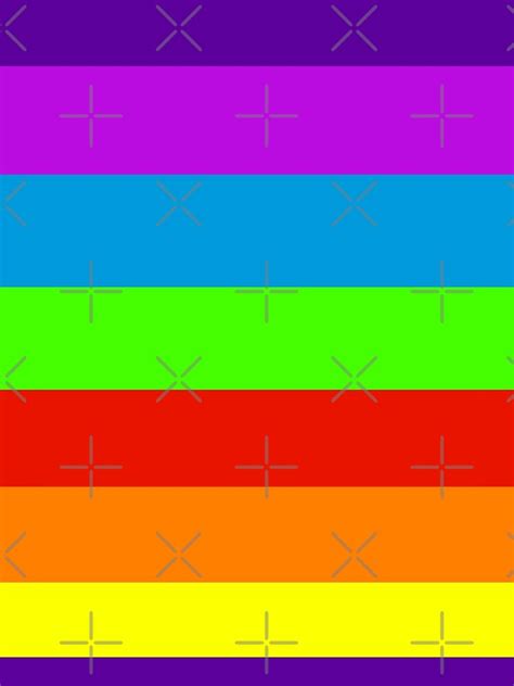 Plain Solid Neon Fluorescent Rainbow Stripes 7 Colors Mini Skirt By