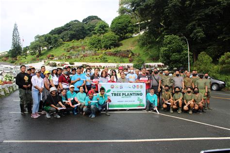 400 Pine Seedlings Planted On Mt Samat Punto Central Luzon