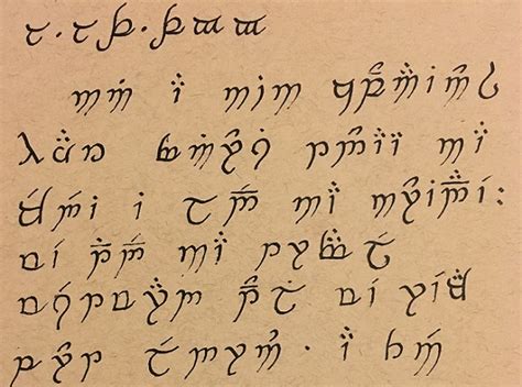 How To Write In Elvish A Guide For Game Masters Props And Armor