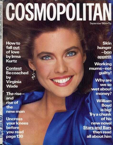 Super Popular 80s Fashion Model Carol Alts Fabulous Face On The Cover