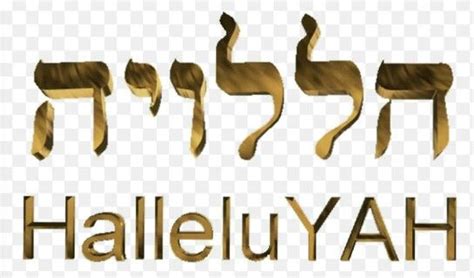 Halleluyah To Our Yah Hebrew Alphabet Hebrew Letters Hebrew Names