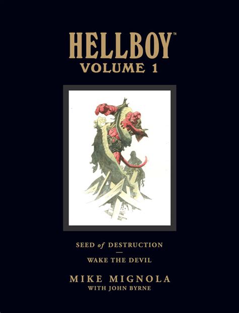 Hellboy Library Edition Volume 1 Seed Of Destruction And Wake The
