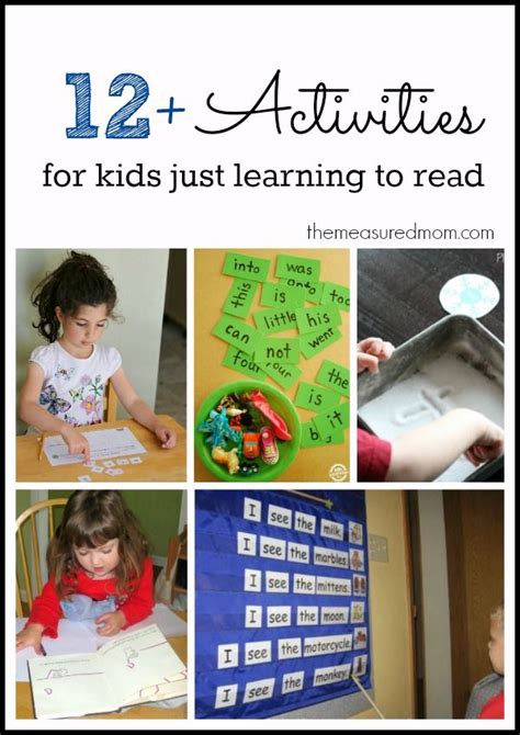 Teach Kids To Read With These Activities And Resources Plus A New
