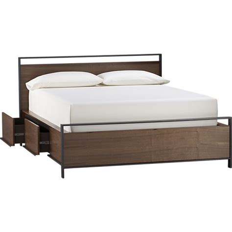 Crate and barrel brava sofa. Bowery Storage Bed in Beds, Headboards | Crate and Barrel ...