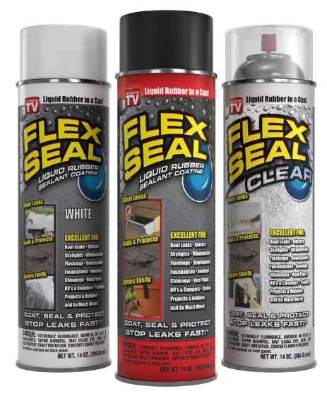 Flex Seal Rubberized Sealant Spray Coating User Guide