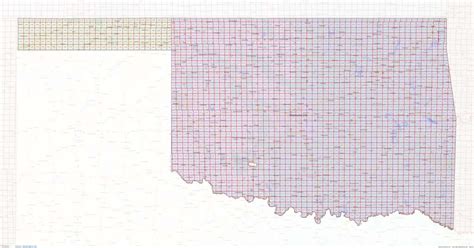 Township And Range Oklahoma Map United States Map