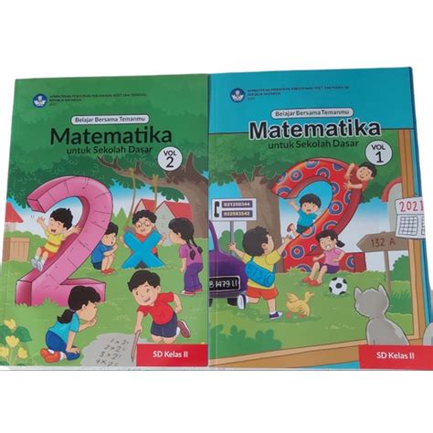 Jual Buku Matematika Kelas 2 Sd Kurikulum Merdeka Penerbit Kemendikbud