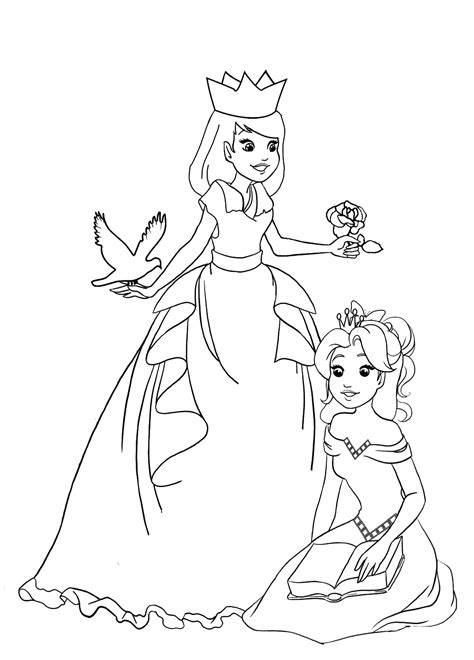 Nella the princess knight coloring pages. Princess Coloring Pages