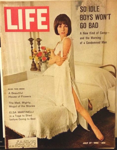 Life Magazine July 27 1962 Elsa Martinelli 60s Advertising Etsy