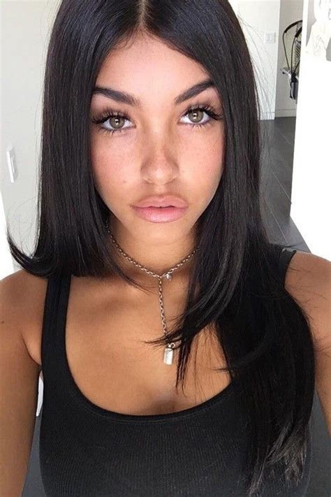 Madison Beer Hair Madison Beer Hair Side Part Hairstyles Madison