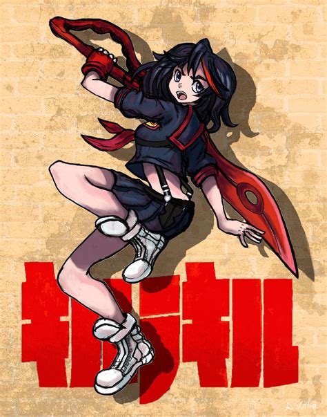 ryuko matoi by thelivingshadow on deviantart