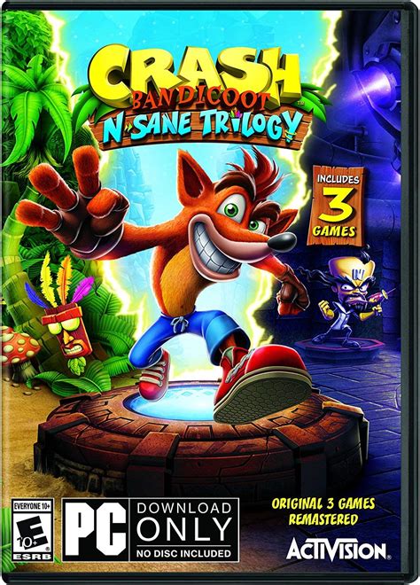 Crash Bandicoot N Sane Trilogy Pc Standard Edition Amazonde Games