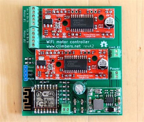 Wifi Controlled Stepper Motors With Esp8266