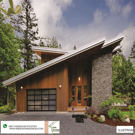 Rumah Minimalis Atap Miring : 50 Model Atap Rumah Minimalis Yang Cantik