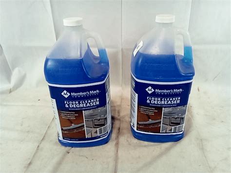 Lot Of 2 Members Mark Commercial Floor Cleaner And Degreaser 1 Gal