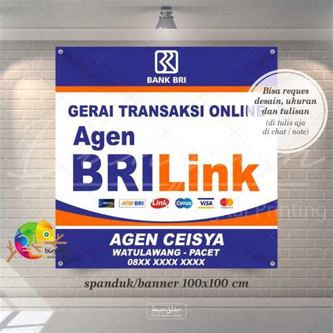 Size X Cm Spanduk Banner Agen Brilink Lazada Indonesia