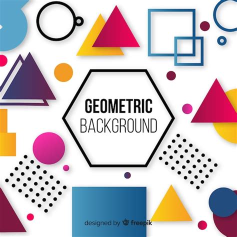 Free Vector Geometric Background