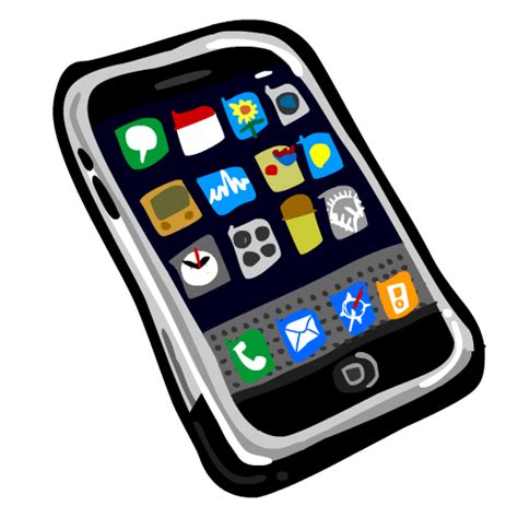 Iphone Cell Phone Clipart Free Clipart Images Clipartix