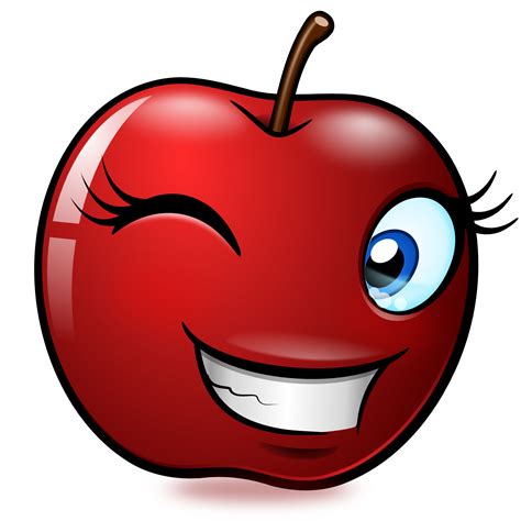 Smiling Objects Apple By Mondspeer On Deviantart