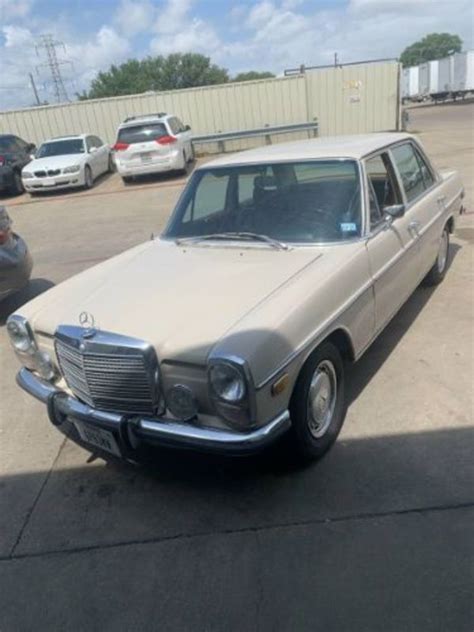 1972 Mercedes Benz 220d For Sale In Cadillac Michigan Old Car Online