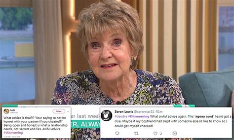 This Morning Fans Upset As Agony Aunt Tells Cheater Not To Confess