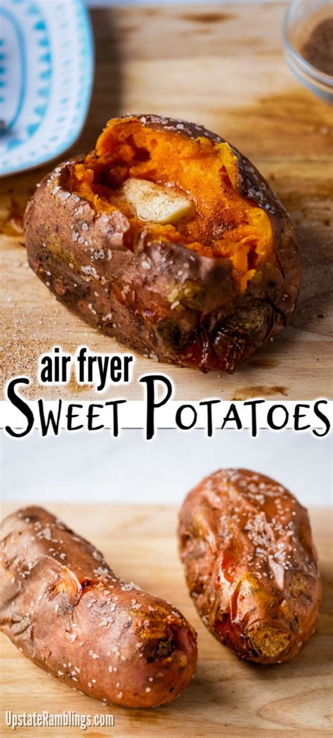 Baked sweet potatoes are one of my favorite side dishes. Baking sweet potatoes in an air fryer makes a delicious ...