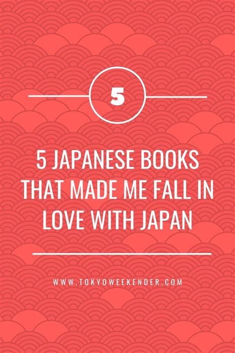 Tokyo Weekender 5 Japanese Books Literature On Japan